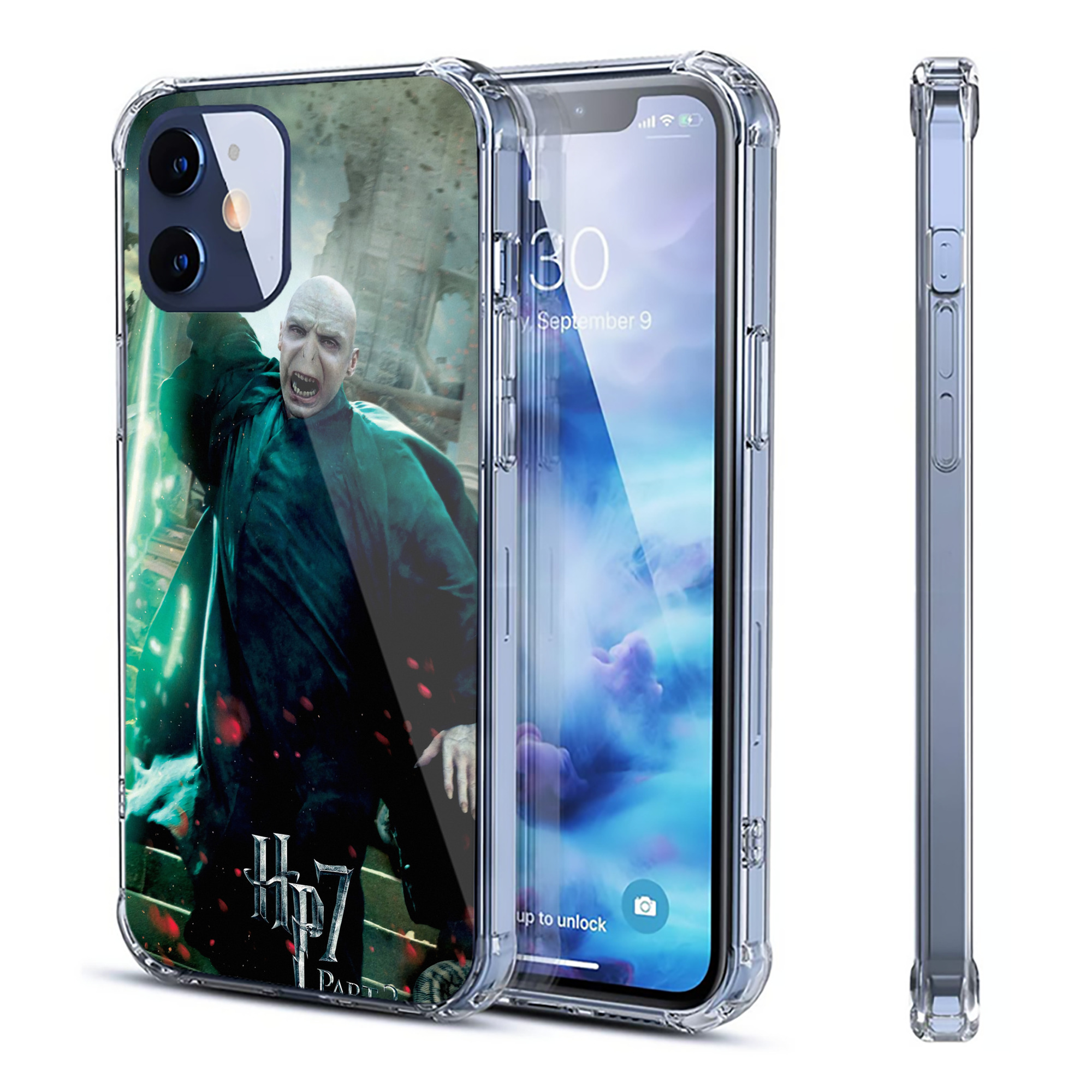 （画像用） Harry Potter ハリー・ポッターシリーズ 【iPhone 12シリーズ対応】透明スマホケース（クリアソフトケース）
